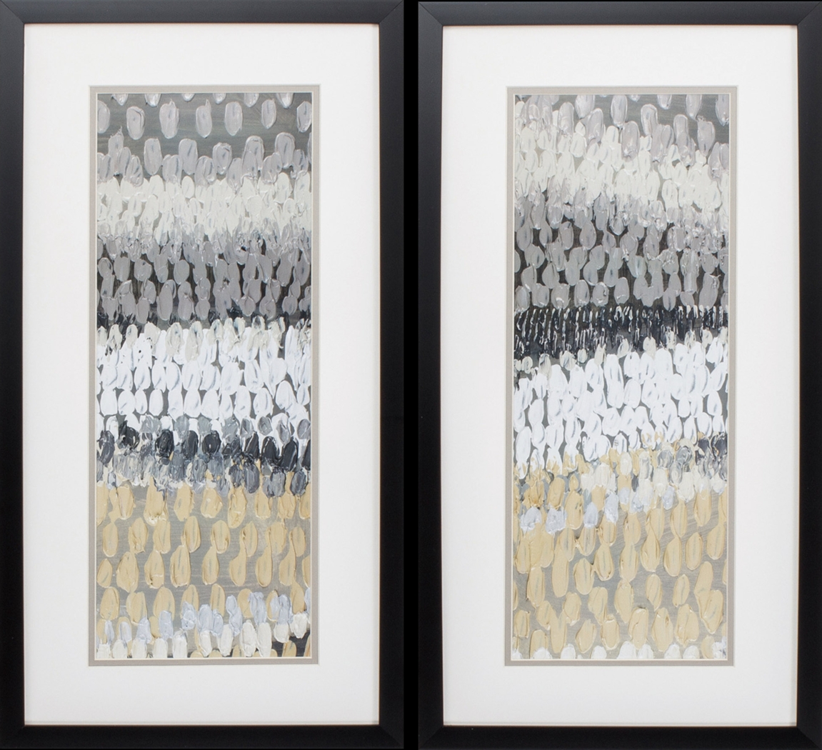 Asoleado Beige Artwork, Set of 2 - Thumbnail - Image 1