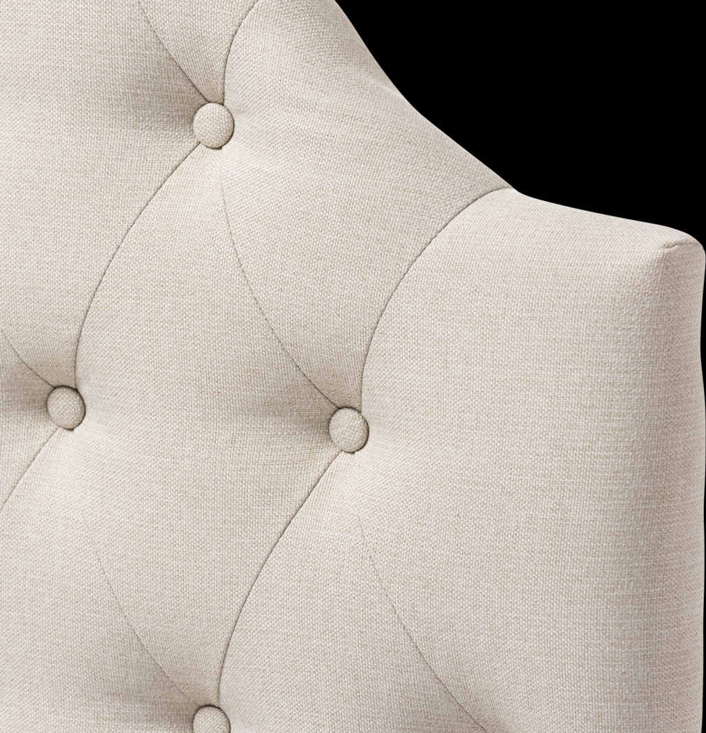 Asombra Beige Twin Headboard - Thumbnail - Image 4