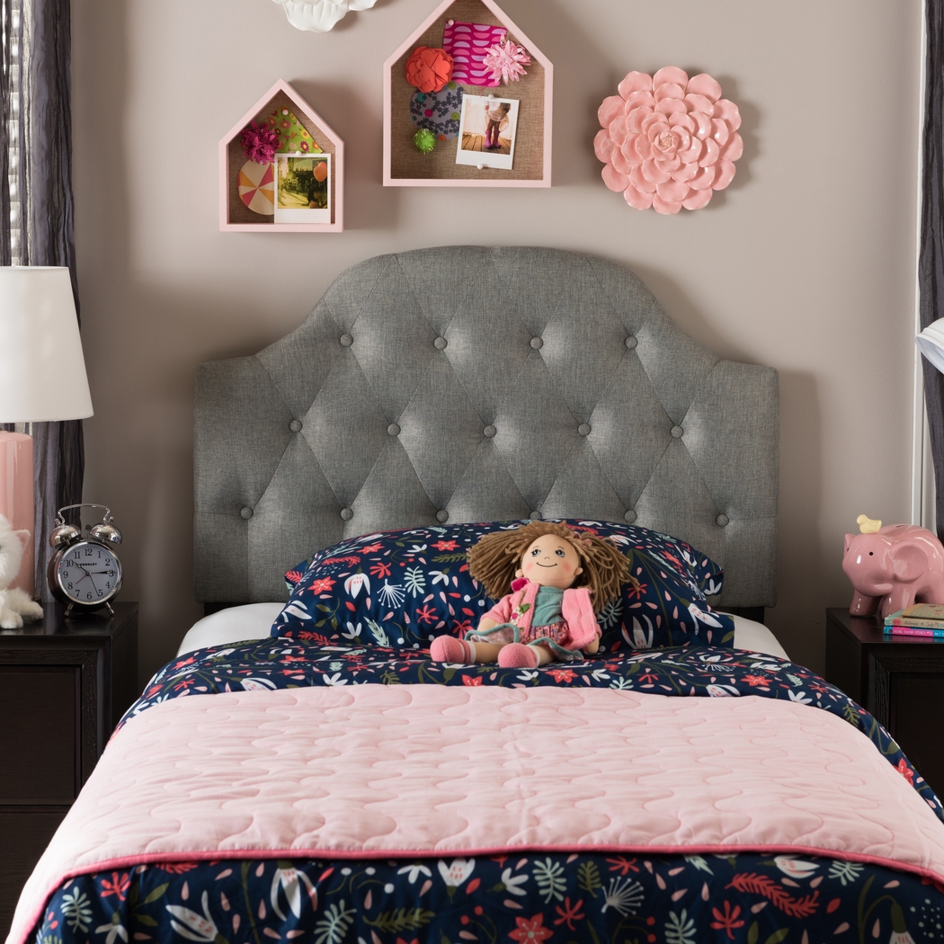 Asombra Gray Twin Headboard - Thumbnail - Image 2