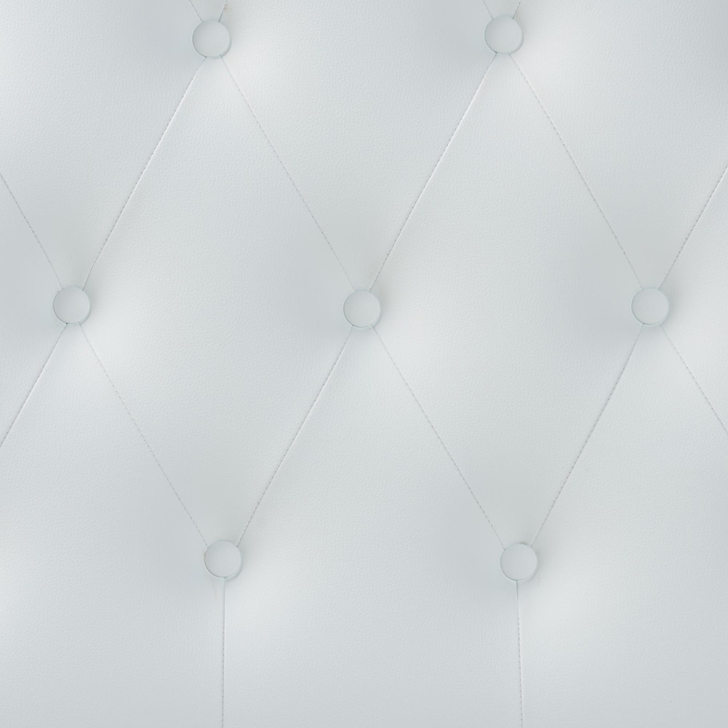 Asombra White Twin Headboard - Thumbnail - Image 4