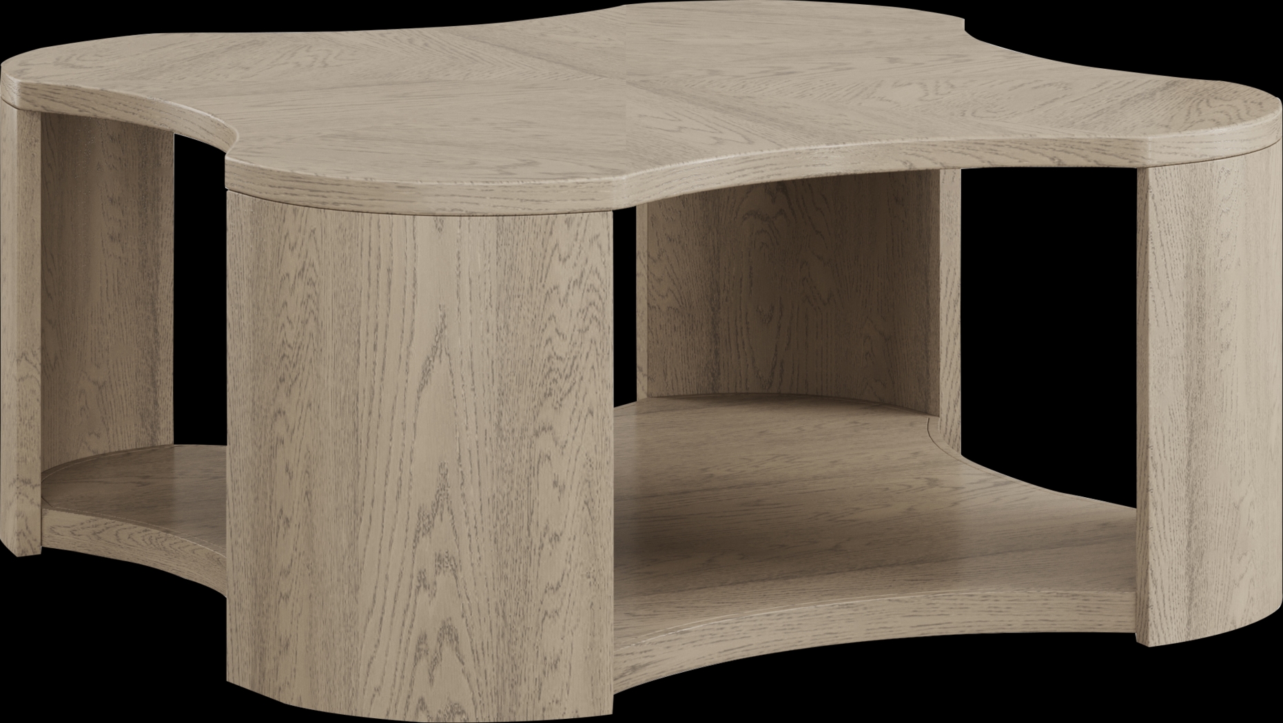 Aspen Grove Tan Cocktail Table - Thumbnail - Image 2