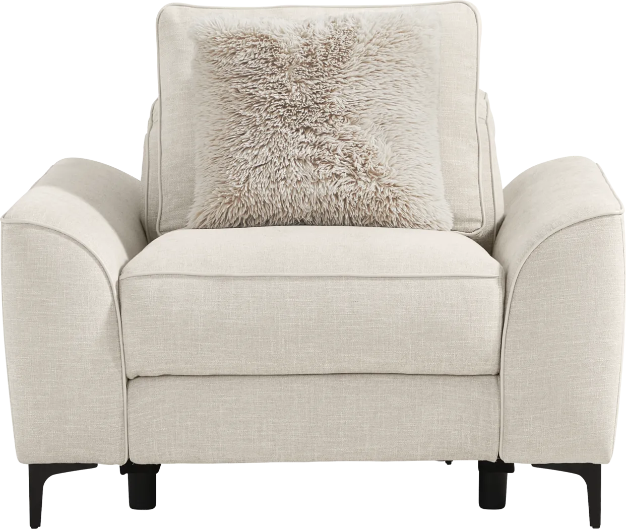 Aspen Sand Dual Power Recliner - Thumbnail - Image 2