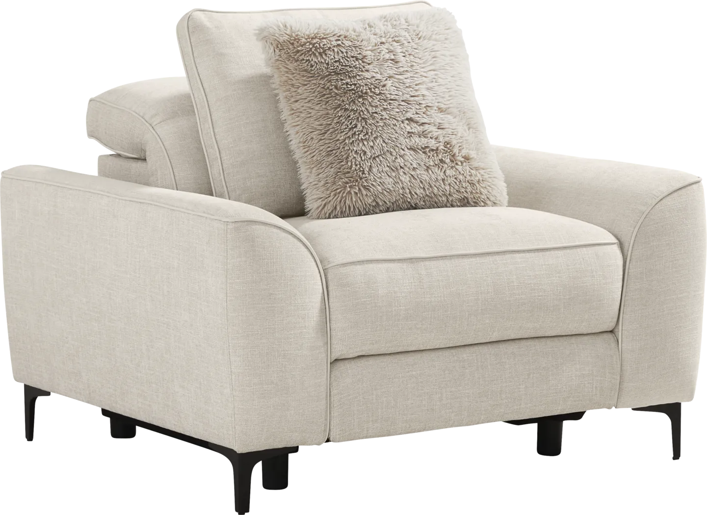 Aspen Sand Dual Power Recliner - Thumbnail - Image 3