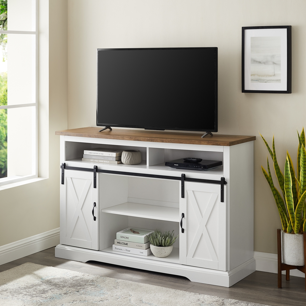 Aspermontville White 52 in. Console - Thumbnail - Image 5