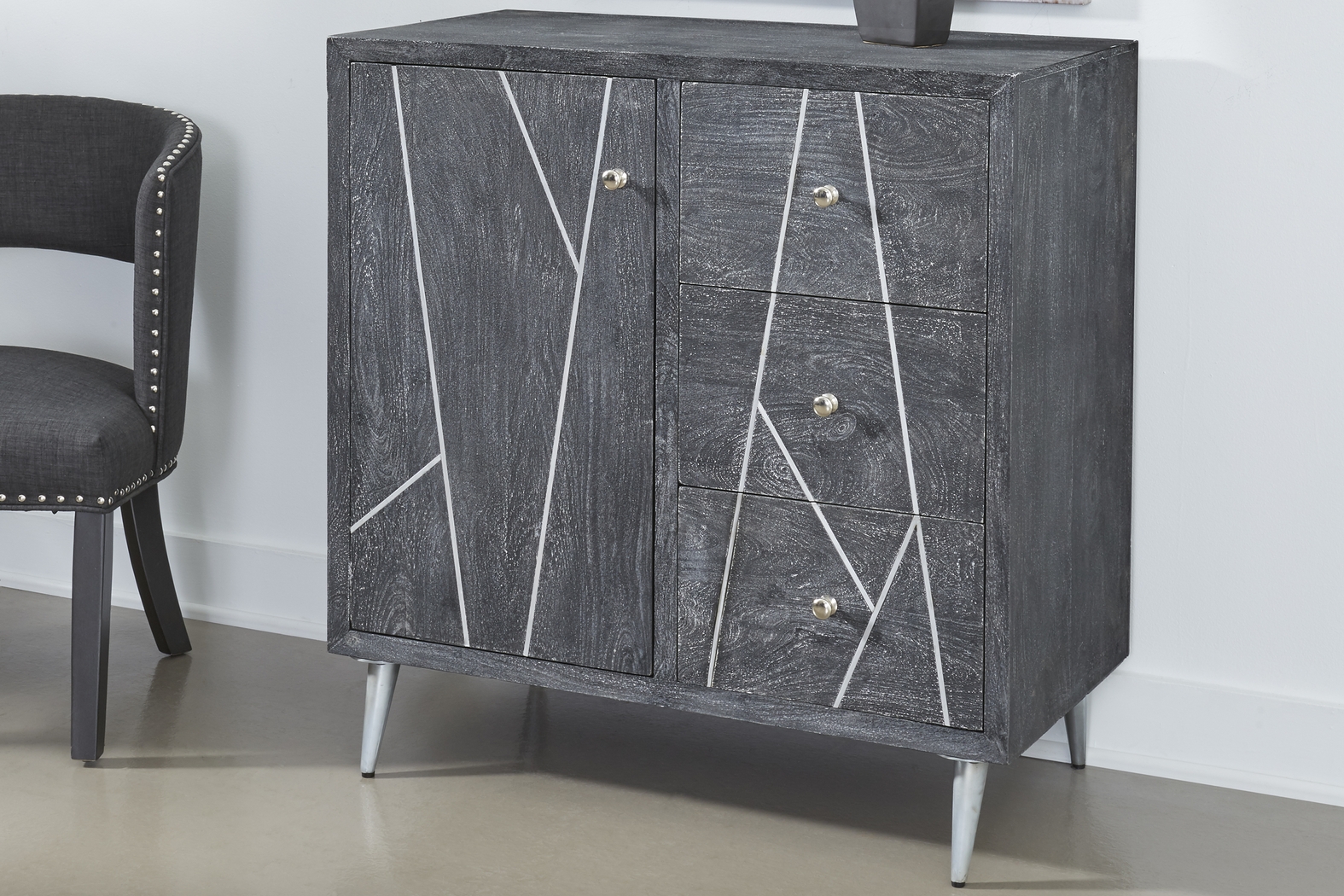 Asphite Gray Cabinet - Thumbnail - Image 4