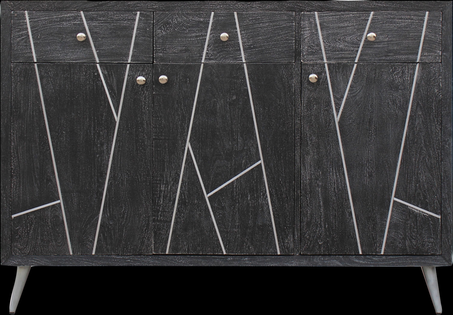 Asphite Gray Credenza - Thumbnail - Image 2