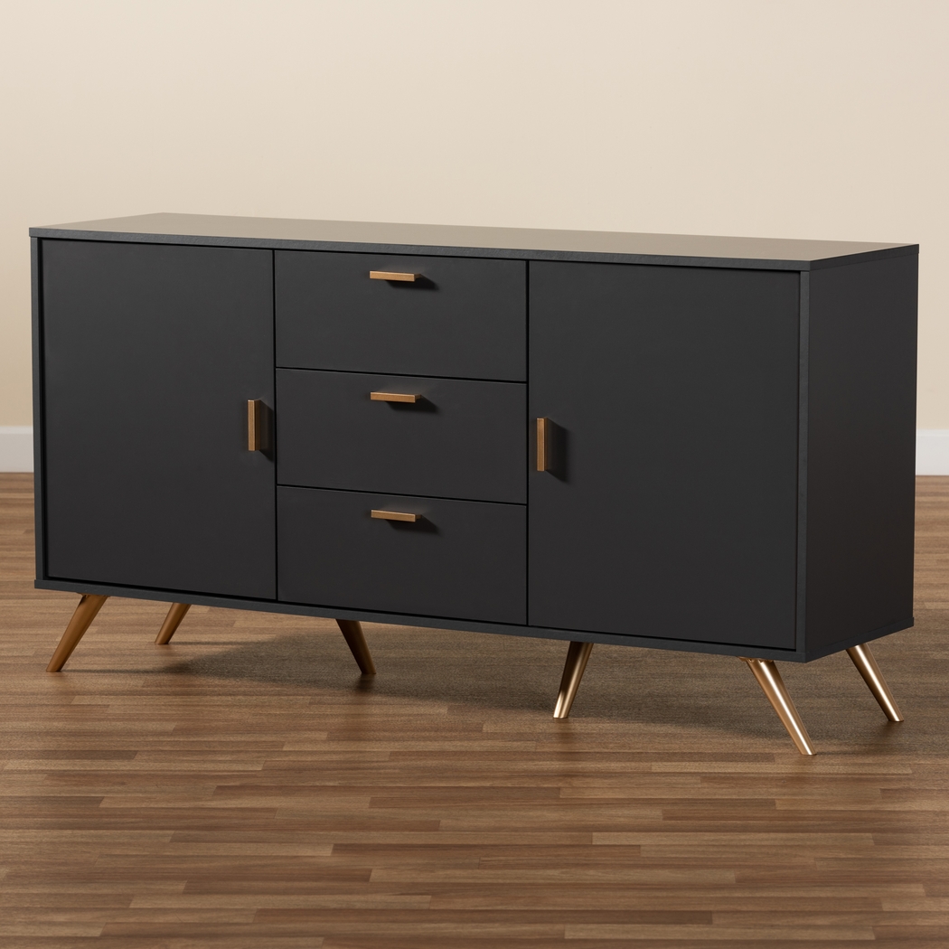 Aspinwall Dark Gray Sideboard - Thumbnail - Image 8