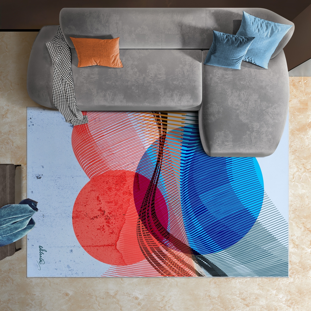 Aspremont Multi 5' x 7'7 Rug - Thumbnail - Image 2