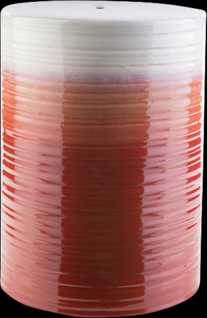 Assana Red Outdoor Stool - Thumbnail - Image 1