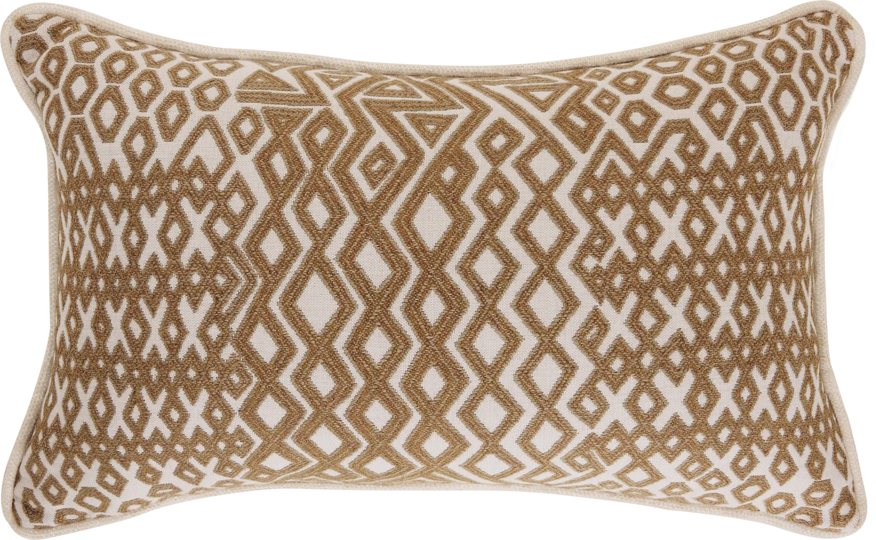 Assembly Cumin Caramel Indoor/Outdoor Accent Pillow - Thumbnail - Image 1