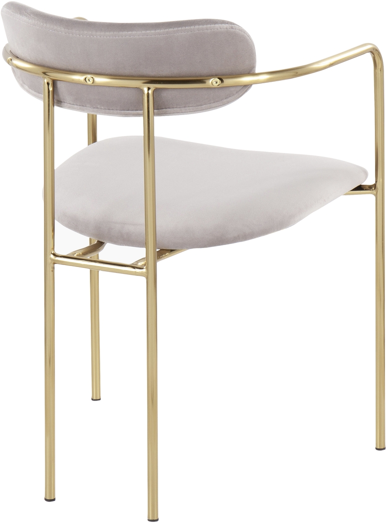 Astellan Silver Arm Chair, Set of 2 - Thumbnail - Image 3