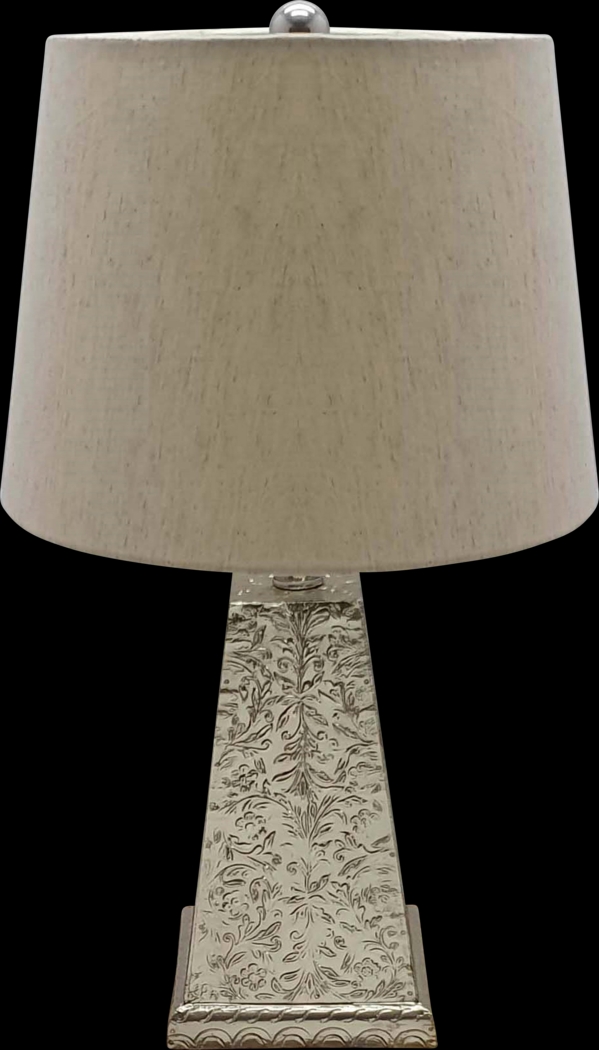 Aster Avenue Silver Lamp - Thumbnail - Image 1