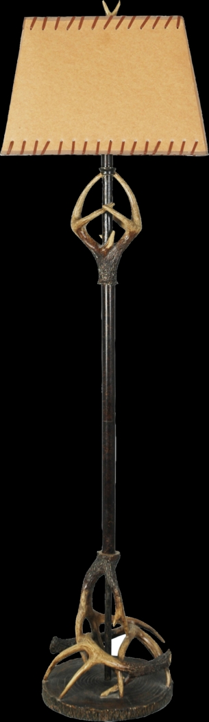 Aster Ridge Brown Floor Lamp - Thumbnail - Image 1