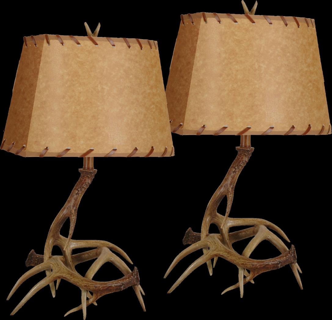 Aster Ridge Brown Table Lamps, Set of 2 - Thumbnail - Image 1