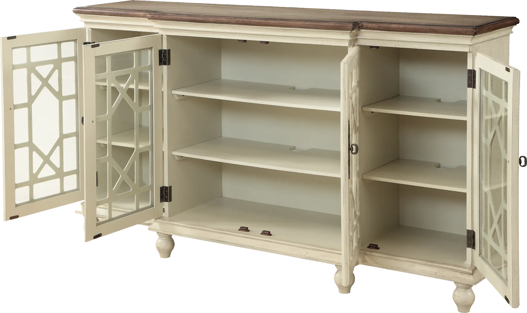 Asterwind Beige Credenza - Thumbnail - Image 3