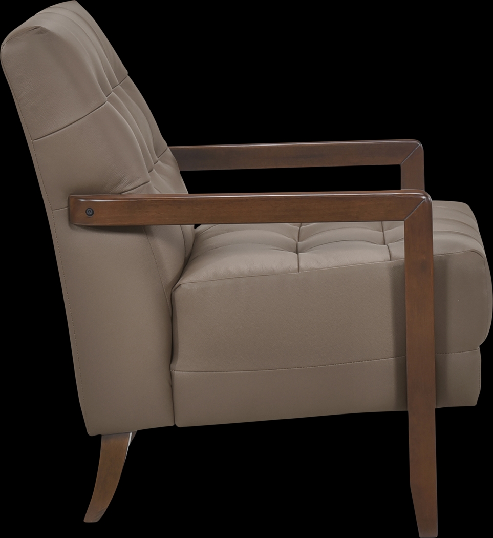 Astin Brown Accent Chair - Thumbnail - Image 8