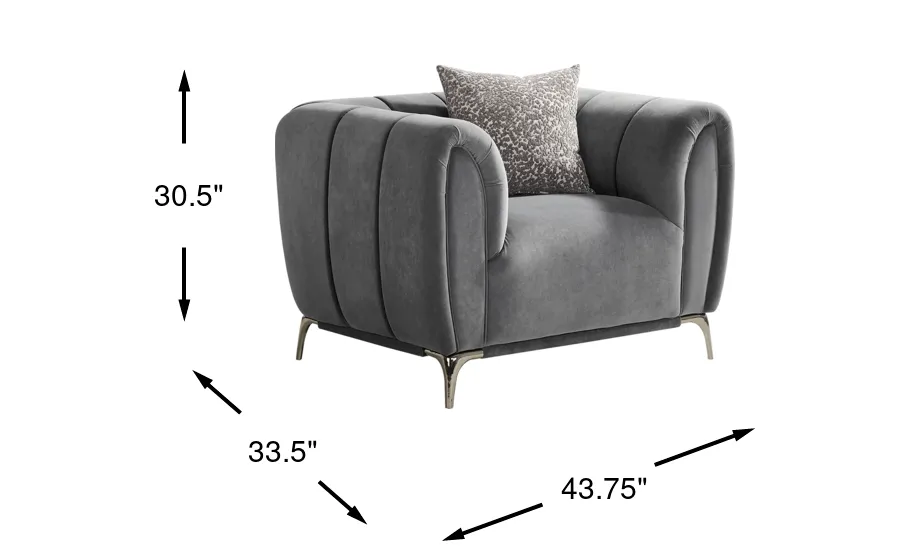 Dimension Image. Please refer to the Dimension Tab on this page for dimension details.