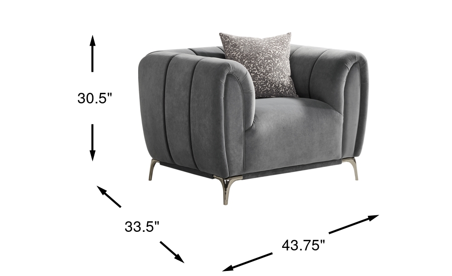 Dimension Image. Please refer to the Dimension Tab on this page for dimension details.