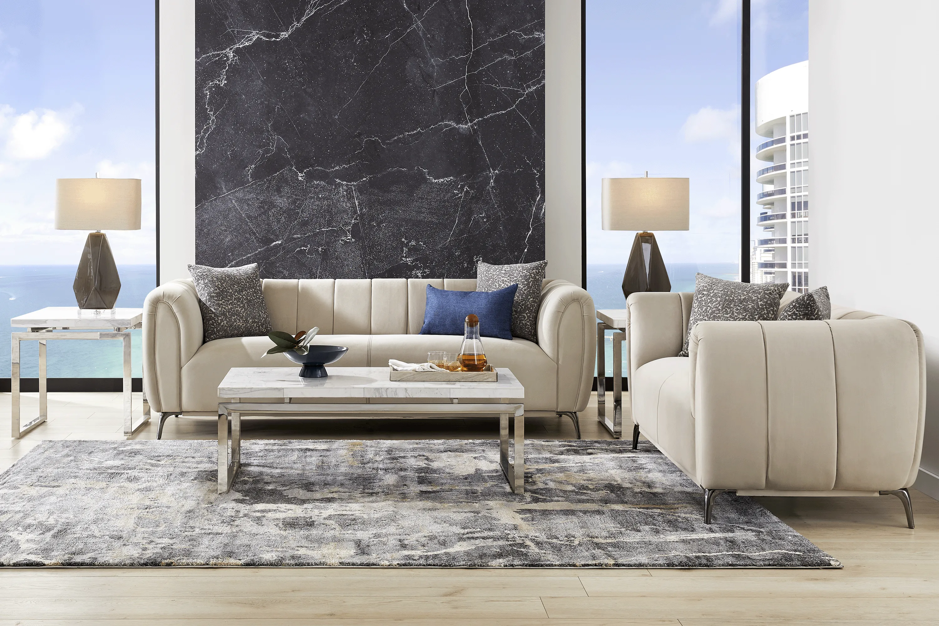 Astor Pebble Sofa - Thumbnail - Image 2