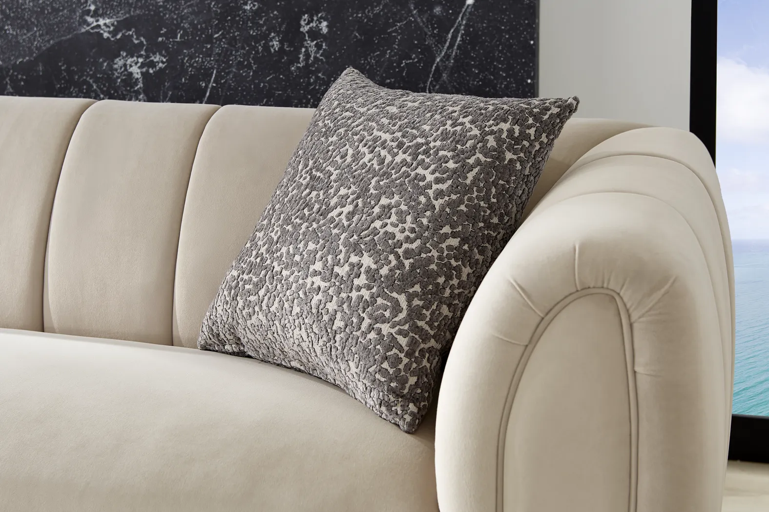 Astor Pebble Loveseat - Thumbnail - Image 2