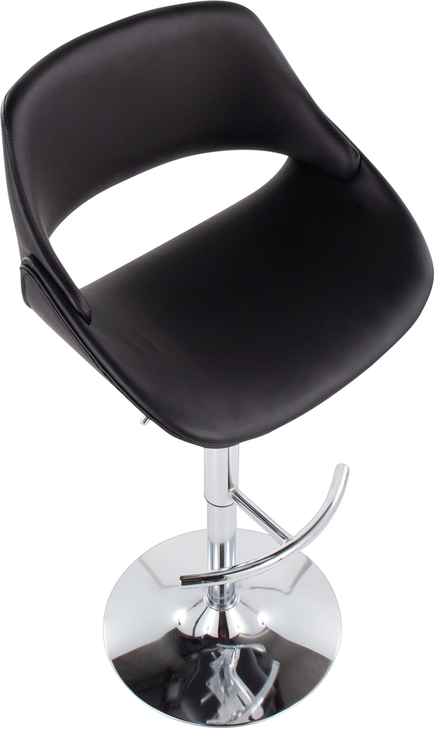 Astorel Black Barstool, Set of 2 - Thumbnail - Image 5