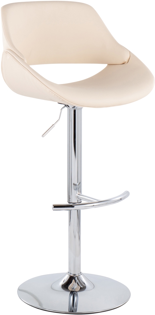 Astorel Cream Barstool, Set of 2 - Thumbnail - Image 2