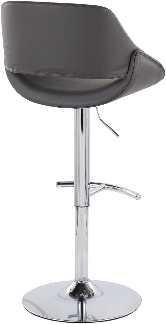 Astorel Gray Barstool, Set of 2 - Thumbnail - Image 7