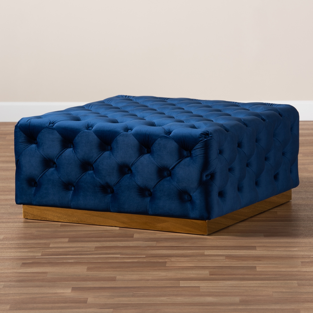 Astro Way Blue Cocktail Ottoman - Thumbnail - Image 6