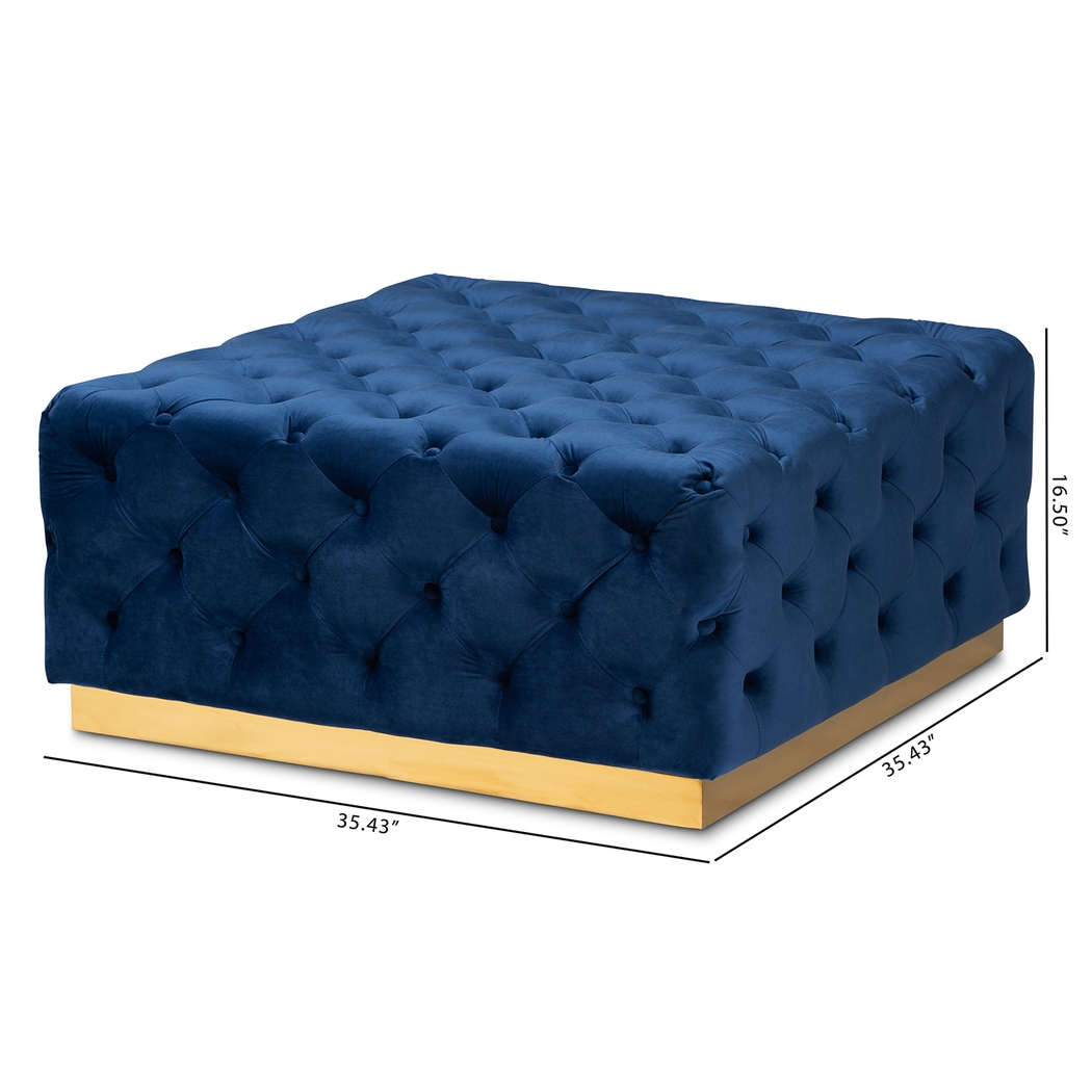 Astro Way Blue Cocktail Ottoman - Thumbnail - Image 7