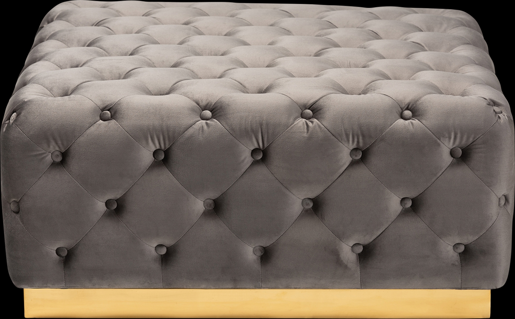 Astro Way Gray Cocktail Ottoman - Thumbnail - Image 2