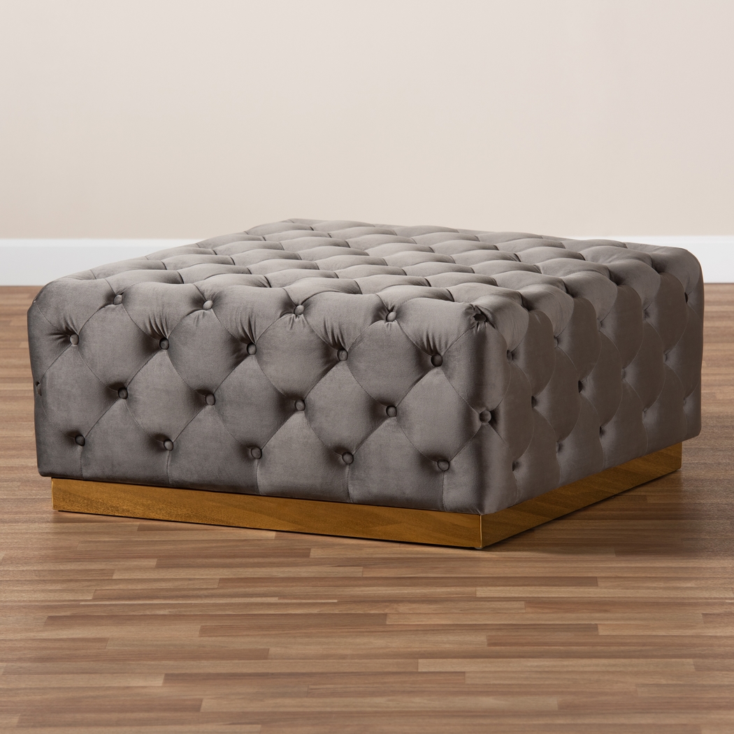 Astro Way Gray Cocktail Ottoman - Thumbnail - Image 6