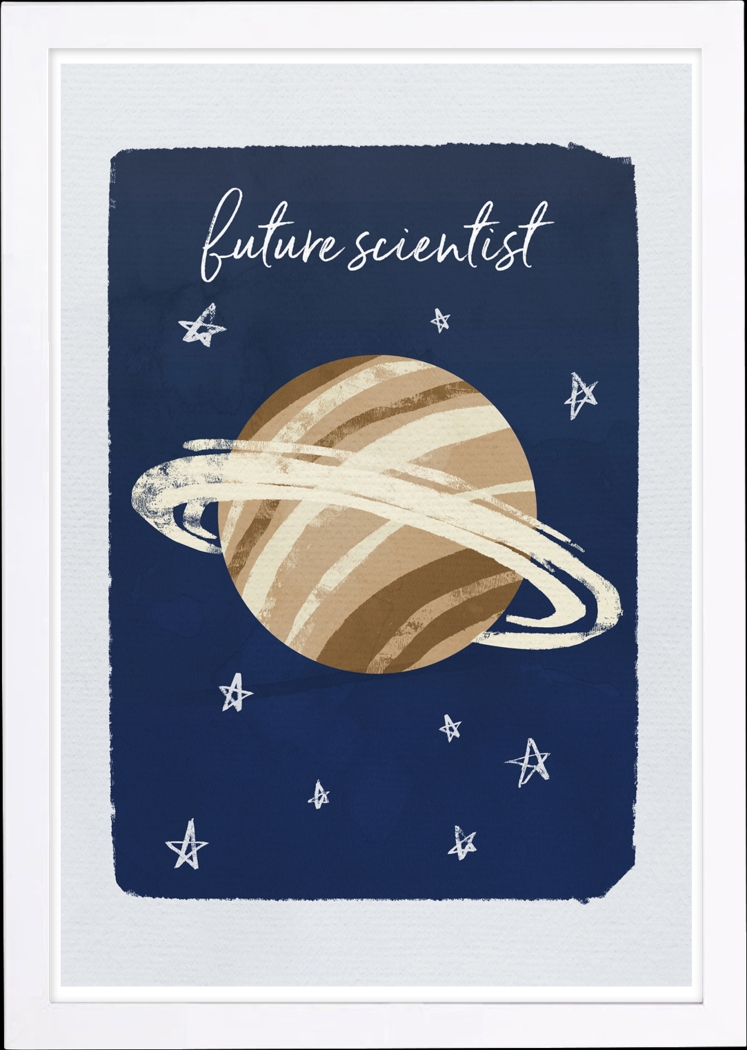 Astronomical Dreams Blue Artwork - Thumbnail - Image 1