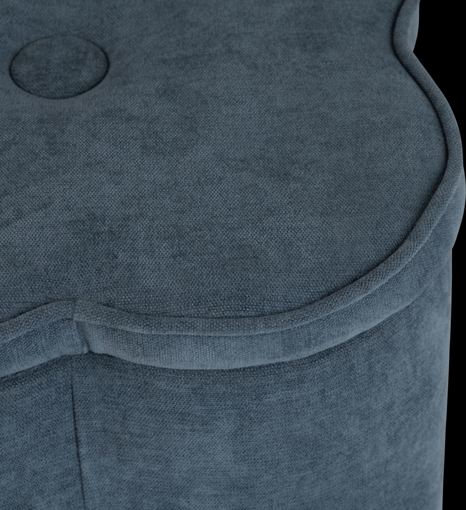 Atadero Navy Storage Ottoman - Thumbnail - Image 4