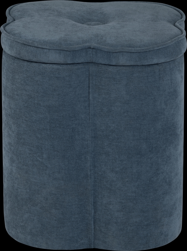 Atadero Navy Storage Ottoman - Thumbnail - Image 1