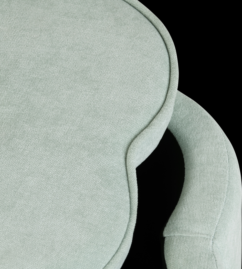 Atadero Seafoam Green Storage Ottoman - Thumbnail - Image 4