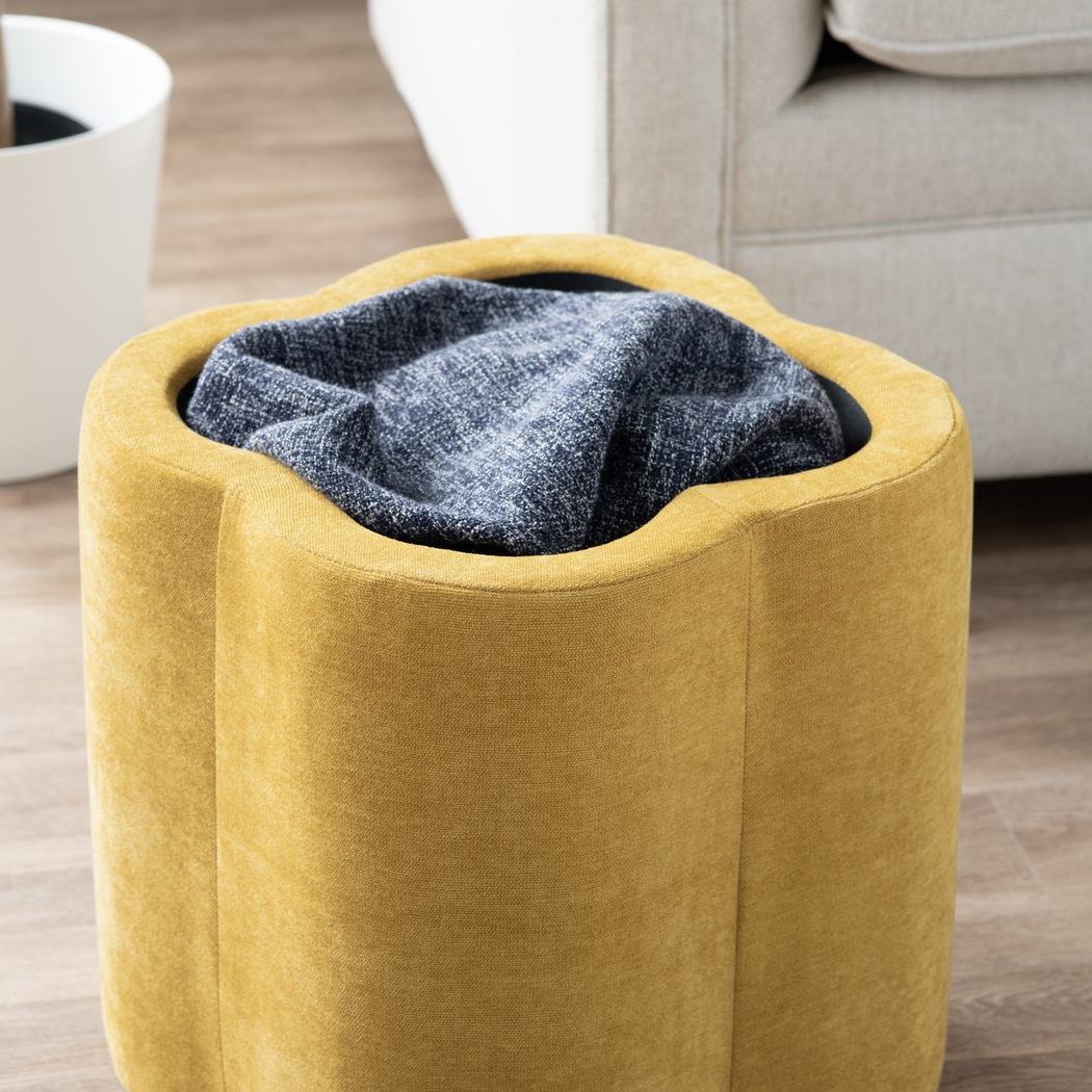 Atadero Yellow Storage Ottoman - Thumbnail - Image 6