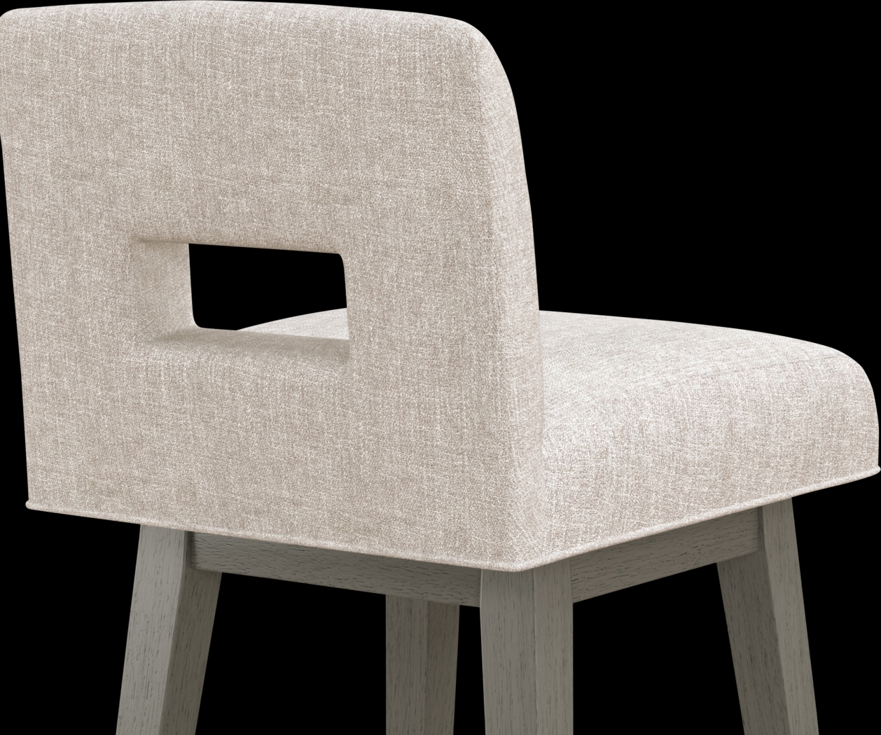 Jaek Beige Counter Height Adjustable Stool - Thumbnail - Image 7