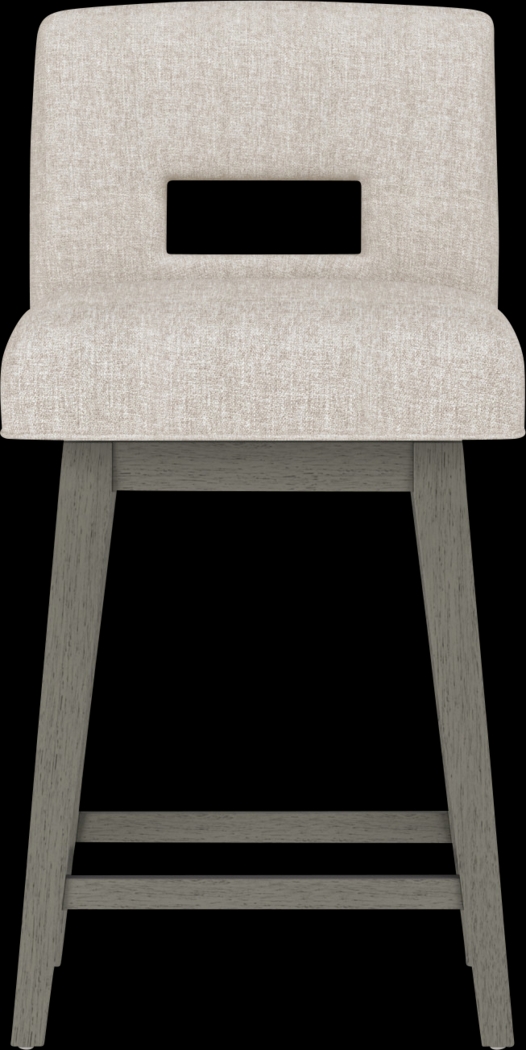 Jaek Beige Counter Height Adjustable Stool - Thumbnail - Image 8