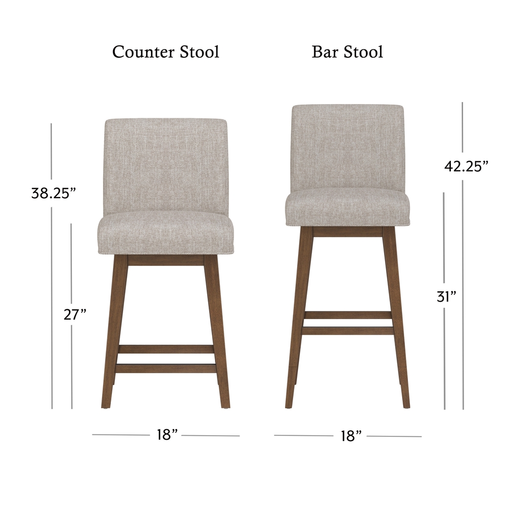 Nerton Brown Counter Height Adjustable Stool - Thumbnail - Image 12