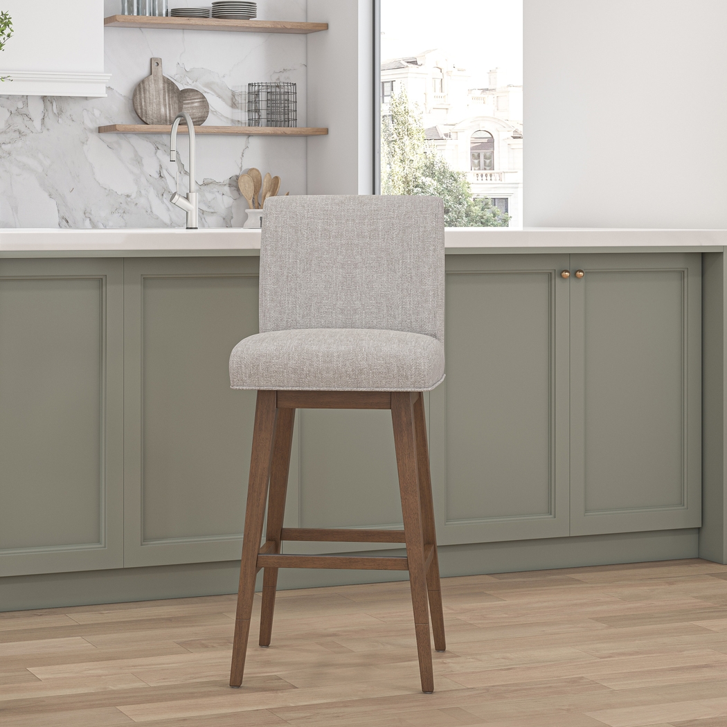Nerton Brown Counter Height Adjustable Stool - Thumbnail - Image 3