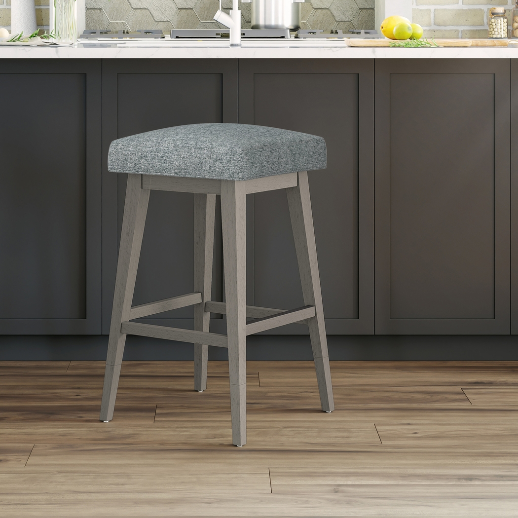 Atalifo Gray Counter Height Adjustable Stool - Thumbnail - Image 3