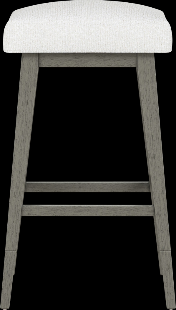 Atalifo Gray Counter Height Adjustable Stool - Thumbnail - Image 1