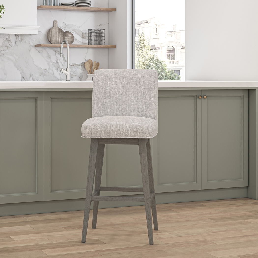 Nerton Gray Counter Height Adjustable Stool - Thumbnail - Image 3
