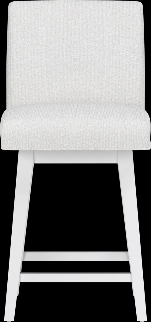 Nerton White Counter Height Adjustable Stool - Thumbnail - Image 11