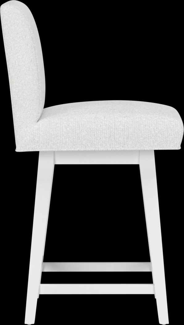 Nerton White Counter Height Adjustable Stool - Thumbnail - Image 12