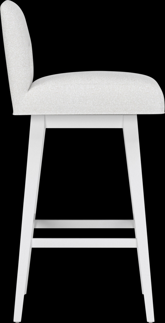 Jaek White Counter Height Adjustable Stool - Thumbnail - Image 11