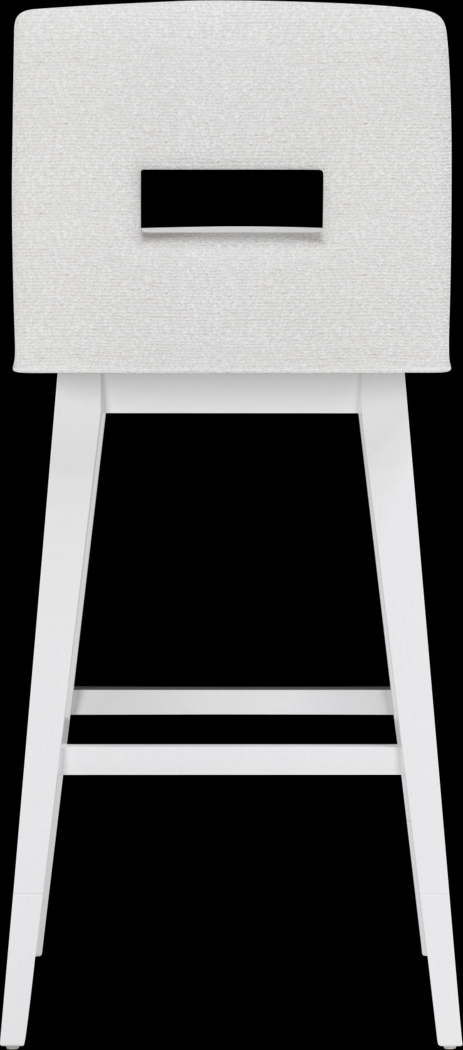Jaek White Counter Height Adjustable Stool - Thumbnail - Image 12