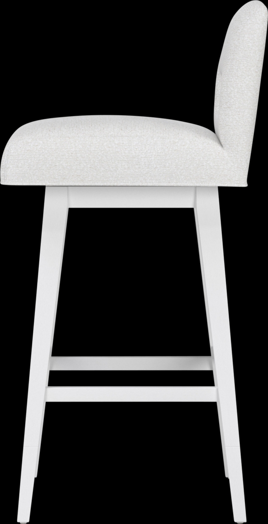 Jaek White Counter Height Adjustable Stool - Thumbnail - Image 13