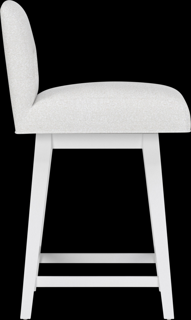 Jaek White Counter Height Adjustable Stool - Thumbnail - Image 7