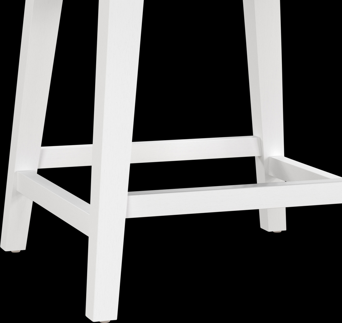 Jaek White Counter Height Adjustable Stool - Thumbnail - Image 8